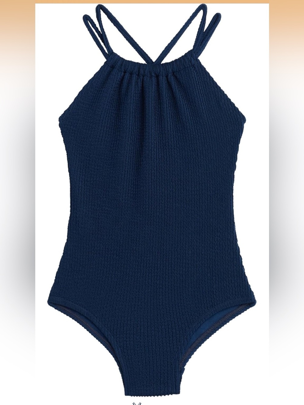 NWT Kanu Surf Girls Jasmine Beach Sport Halter One Piece Swimsuit 4T
